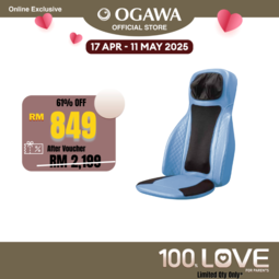 [Apply Code: 5EP60] OGAWA Estilo Prime Plus Mobile Seat (BLUE)